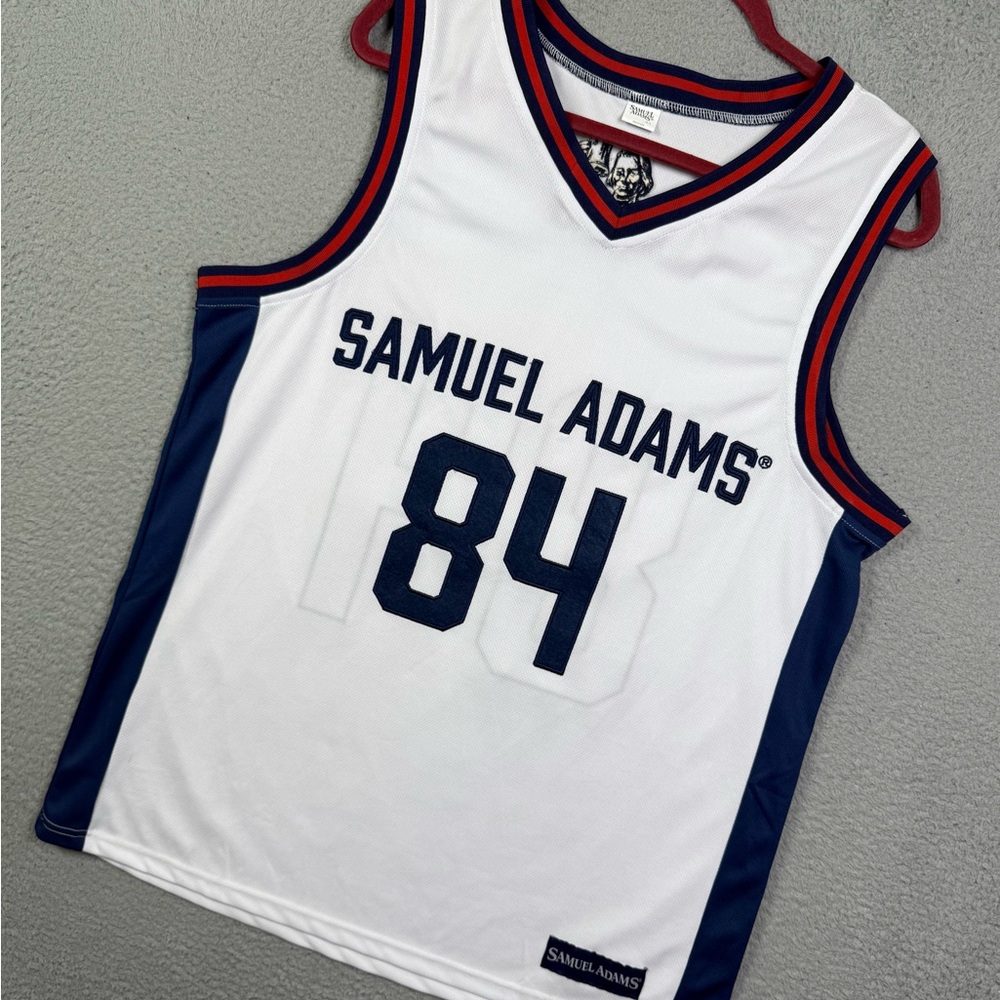 Samuel Adams alcohol basketball jersey‎